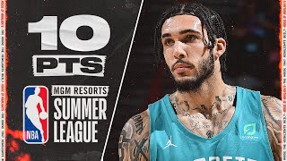 LiAngelo Ball 10 PTS 5 REB Full Highlights vs Kings  2021 NBA Summer League [upl. by Barbaresi523]