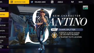 NEW CHARACTER SANTINO  HOW TO GET SANTINO CHARACTER IN FREE FIRE  ANTINO CHARACTER FREE FIRE [upl. by Mahoney]