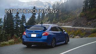 I took the WRX to Mt Shuksan WA [upl. by Annauqahs]