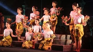 Cambodian Traditional Dance on Village festival Day  Visit Cambodia [upl. by Queridas746]