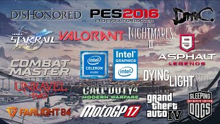 Celeron N4000  UHD 600 Test in 15 Games [upl. by Aimek]