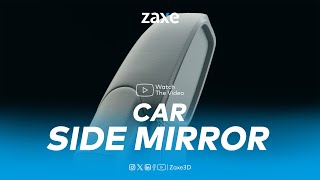 Crafting a UVResistant Car Mirror with Zaxe Z3S amp ASA Filament [upl. by Theresina]