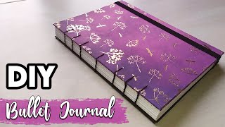 DIY Bullet Journal  How to make a Bullet Journal  no talking tutorial [upl. by Atikcir]