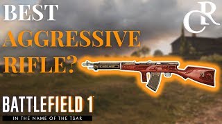 Fedorov Avtomat  BEST AGGRESSIVE Medic Rifle  Battlefield 1 In The Name of the Tsar [upl. by Biddle]