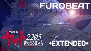 Space Battleship Yamato 2205 The new voyage 宇宙戦艦ヤマト EUROBEAT Extended and Lyrics [upl. by Huebner]