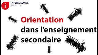 Lorientation dans lenseignement secondaire [upl. by Bolen]