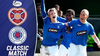 Classic Match Heart of Midlothian 14 Rangers 270310  SPFL HIGHLIGHTS [upl. by Niwrad953]