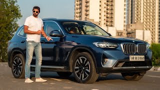 2023 BMW X3 xDrive20d  Stiff But Fun At Rs 80 Lakhs  Faisal Khan [upl. by Acherman570]