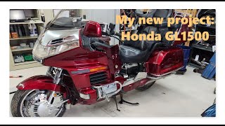 Honda GL1500 Goldwing Aspencade  my new project [upl. by Eecart]