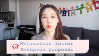 如何写研究生博士申请动机信和研究计划书motivation letterresearch proposal [upl. by Archibold]