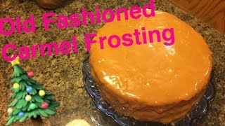 How to Make Old Fashioned Carmel Frosting [upl. by Mitzl]