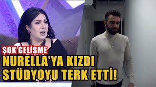 OLAY  Kemal Doğulu Nur Yerlitaşa Kızıp Stüdyoyu Terk Etti [upl. by Redford352]