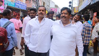 Chinna Srisailam Yadav with Marredpally Golla Kittu Yadav at Secunderabad Bonalu 2022 [upl. by Kosel]