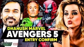 100 Dhanush Official AVENGERS 5 Marvel ENTRY Confirm  dhanush marvel reaction  Russo brothers mcu [upl. by Kristofor]