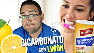 BLANQUEAR LOS DIENTES con BICARBONATO y LIMÓN👄 2019 ME EQUIVOQUE 🤘 [upl. by Strain]