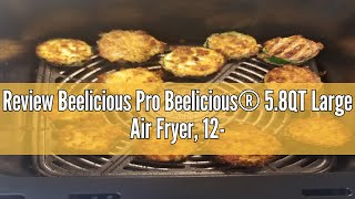 Review Beelicious Pro Beelicious® 58QT Large Air Fryer 12in1 Digital Airfryer with Clear Window [upl. by Lodmilla]