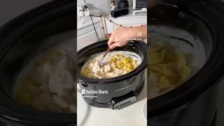 3 EASY CROCKPOT GOTO MEALS FOR DINNER  QUICK amp EASY crockpotideas shorts dinner quickandeasy [upl. by Eidnar588]