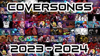 FNF  カバー曲1年分まとめ  CoverSongs 2023  2024 2周年記念 [upl. by Atinod]