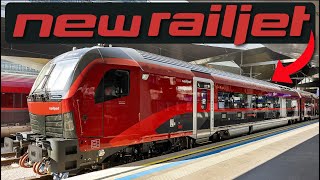 Full Review of the NEW RAILJET on its Inaugural Ride across Austria [upl. by Llennahc]