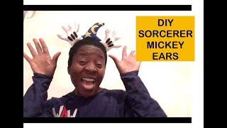 DIY Sorcerer Mickey Ears Inspired by Disney [upl. by Wenger]