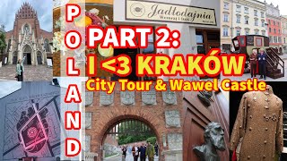 I ❤️Kraków City Tour amp Wawel Castle in Poland [upl. by Hammer884]