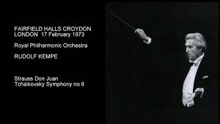 Kempe RPO Croydon 1973 Tchaikovsky 6 [upl. by Nnylcaj741]