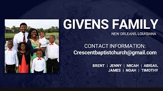 Missionary Update Video  Brent Givens  New Orleans LA [upl. by Eanwahs]