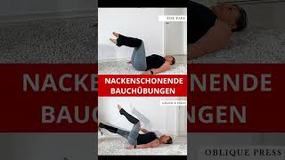 Nackenschonende Bauchübungen für Anfänger [upl. by Lindbom]