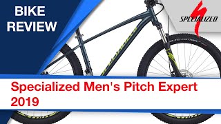 Specialized Mens Pitch Expert 2019 bike review [upl. by Luap]