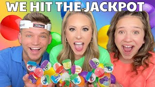 FIDGET VENDING MACHINE HAUL 😱🪙 WE HIT THE JACKPOT 🤑 [upl. by Eirojram]