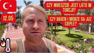 🇹🇷Turcja 1205 Pogoda na Riwierze Tureckiej Czy woda jest wreszcie jest ciepła Alanya 13 [upl. by Leunammi]