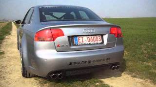 Supercharged Audi B7 RS4 MTM Clubsport 060 mph 100 kmh in less than 4 seconds [upl. by Dare]