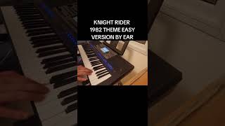 KNIGHT RIDER THEME COVER BY EAR ON YAMAHA PSRA5000 Cover Song [upl. by Nessim299]