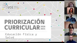 Charla Priorización Curricular Educación Física y Salud 20202021 [upl. by Imit]