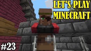 First Weaponsmith  Lets Play Minecraft 121 Episode 23 [upl. by Fortuna630]