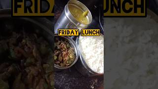 7days lunch ideasFridaySambar vendakai poriyal lunch lunchtime lunchbox shortsfeed shorts [upl. by Arraeic102]