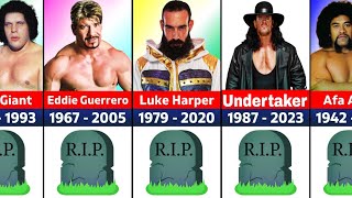 WWE All Players Who Are Still Dead  WWE Wrestlers Who Have Died  WWE Network [upl. by Albright]