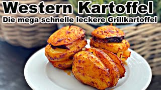 Western Kartoffeln die Beste Kartoffel vom Grill  The BBQ BEAR [upl. by Honoria]