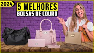 As 5 Melhores Bolsa Feminina De Couro Em 2024 [upl. by Ut]