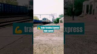 Farakka Express malgadi cross bypassing at railway station veryshort short [upl. by Ping438]