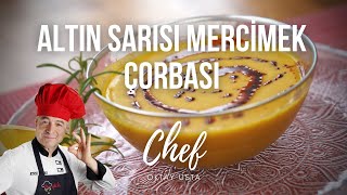 Altın sarısı Mercimek Çorbası nasıl yapılır  Oktay Usta [upl. by Pizor349]