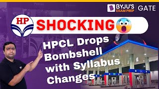 Unbelievable Changes in HPCL Mechanical Syllabus 😱  HPCL Mechanical Syllabus 2023  BYJUS GATE [upl. by Foote]