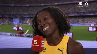 Paris 2024  Jamaicas LanaeTava Thomas quotIts just what you can make of itquot  SportsMax [upl. by Razaile]