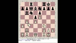 Warmerdam Max vs Guendisch Stefan  Netherlands Chess Open U14 2013 Borne [upl. by Huey]