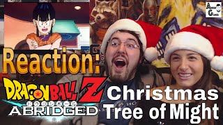 DragonBall Z Abridged Christmas Tree of Might Parts 12 TFS Reaction AirierReacts [upl. by Hornstein]