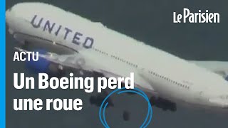 ÉtatsUnis  un Boeing 777 perd une roue pendant le décollage [upl. by Iaht]