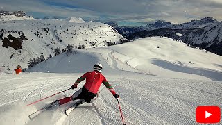 SKI CARVING IN ITALY [upl. by Carrel]