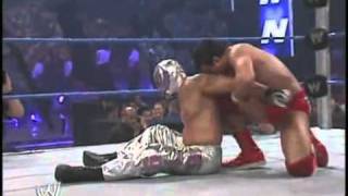 WWE Smackdown 082803 Rey Mysterio vs Nunzio [upl. by Erdnassac700]