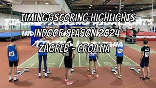 INDOOR ATHLETICS SEASON 2024 HIGHLIGHTS ZAGREB  CROATIA [upl. by Wrand]