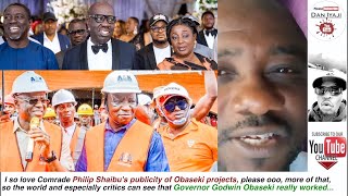 Philip Shaibus publicity of Obaseki projects Obaseki really worked [upl. by Gelasius]